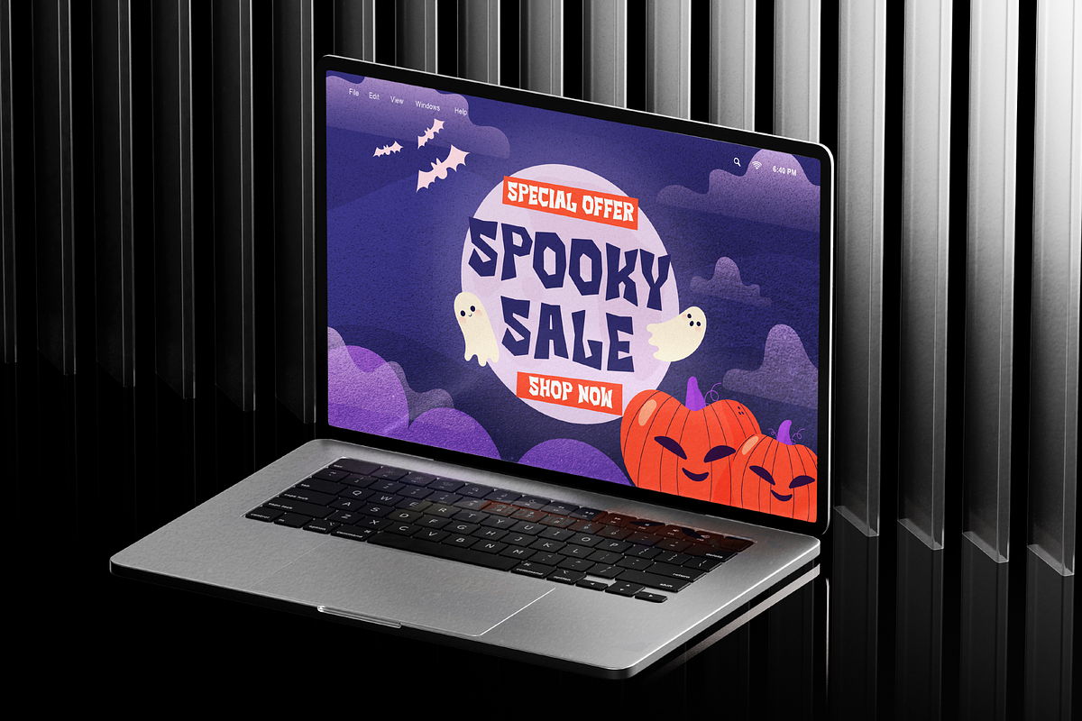 Please Scared Halloween Horror Font, a Blackletter Font by gracetype_studio (Photo 8 of 12)
