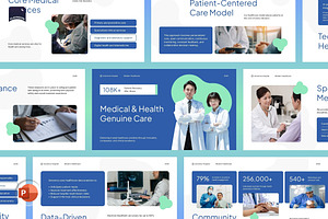 Avicenna Hospital Healthcare, a Presentation Template by Claymoon Lab