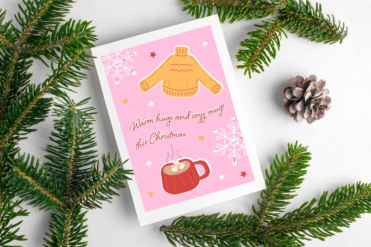 Christmas Clipart and Patterns, a Seasonal Illustration by CapriceMeDesigns (Photo 9 of 16)