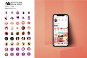 Abstract Mystery City Bundle, an Object Graphic by Julie&Taily (Thumbnail 8 of 20)