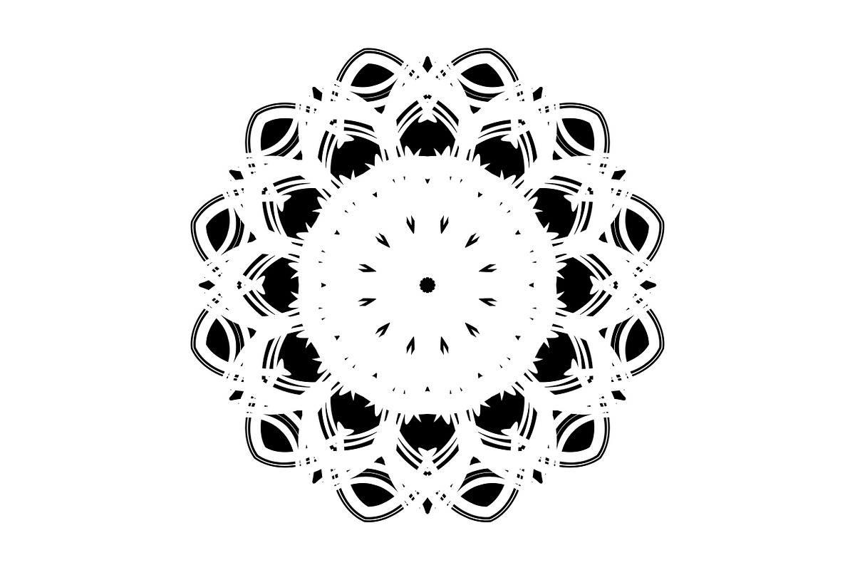 Premium Mandala Illustration Pack, a Decorative Illustration by NJ Himel (Photo 86 of 101)