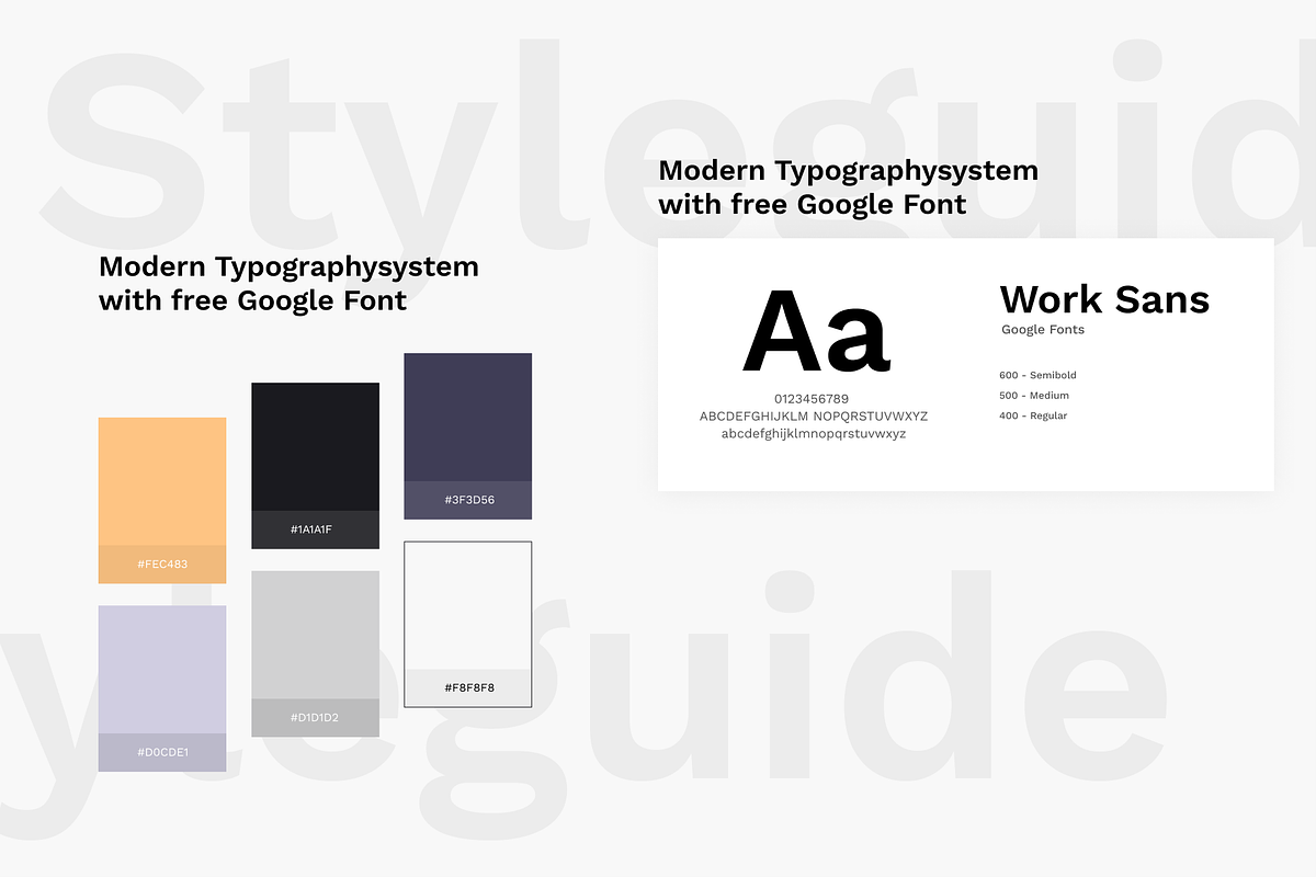 SALE -Werk UI Kit 110 modern layouts, an UI Kit Template by Ghostpixel (Photo 3 of 13)
