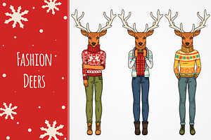 Fashion deers