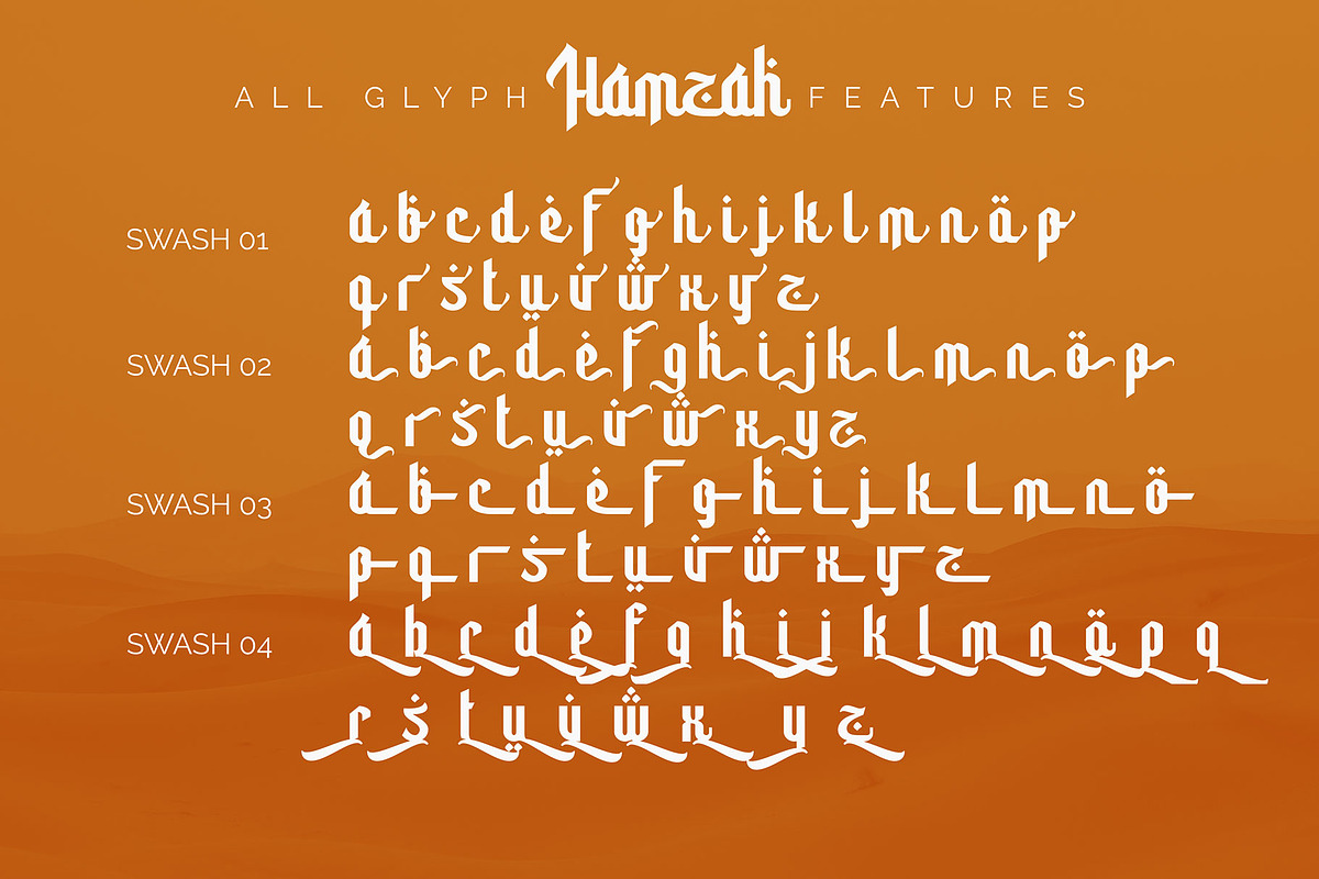 Hamzah, a Font by Omotu Studio (Photo 17 of 20)