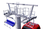 Ski Lift Cableway Car, a Cars & Vehicle 3D Model by 3D Models by Obshansky (Thumbnail 3 of 26)