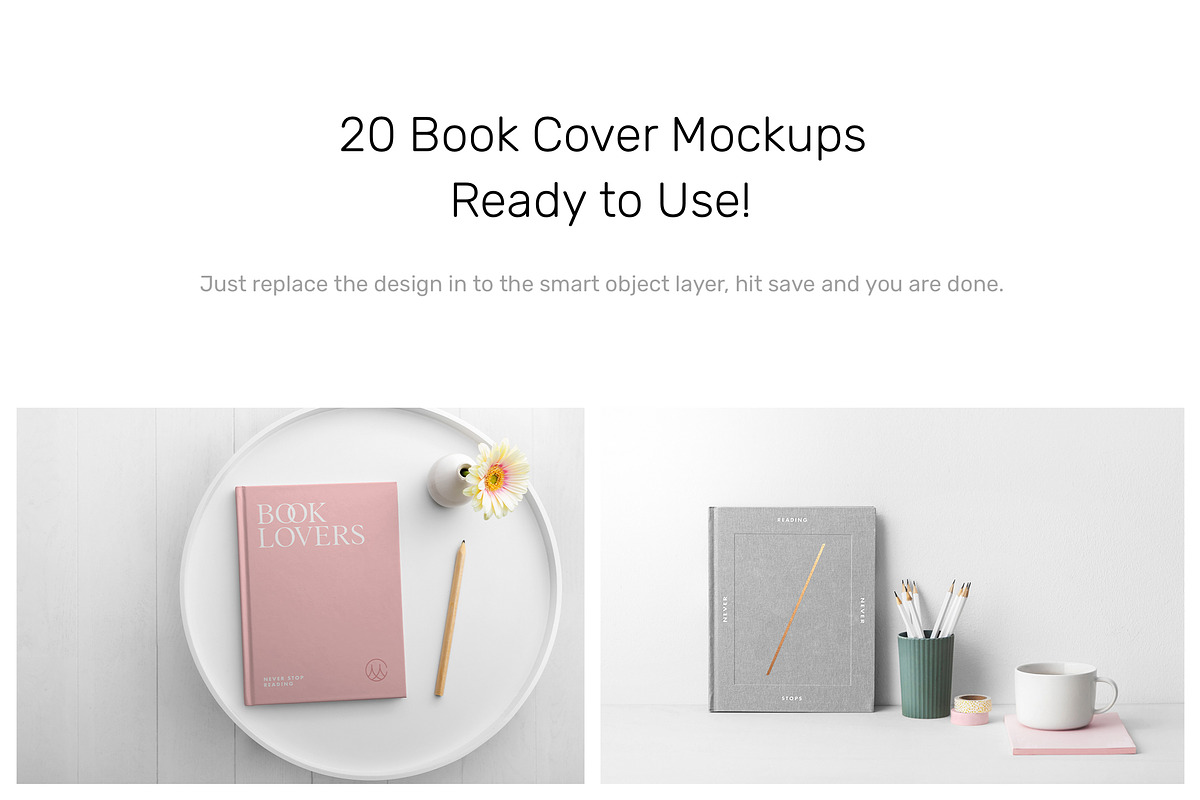 Book Cover Mockups - Hardcover Book, a Books & Magazine Mockup by Mr.Mockup™ (Photo 3 of 11)