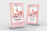Valentine's Day Retro Arcade Concept, a Flyer Template by BrandPacks (Thumbnail 4 of 5)