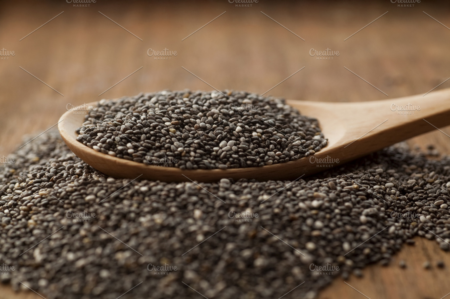Spoonful of Chia Seeds