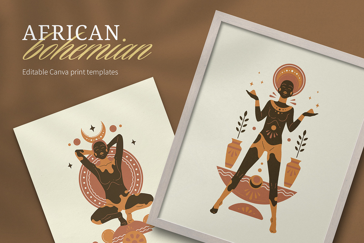 Posters - African Art | Canva, a Poster Template by Vasya Kobelev (Photo 1 of 5)