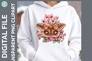 Boho Western Moth Clipart Bundle, an Animal Illustration by Enliven Designs (Thumbnail 3 of 8)