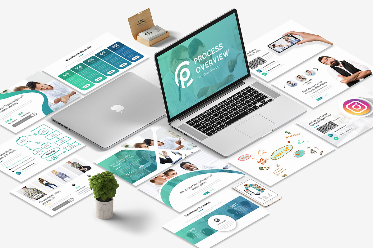 Process Overview Powerpoint Template, a Presentation Template by One ...