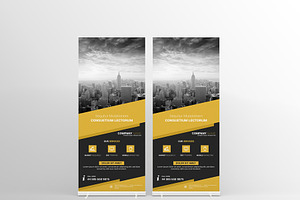 Multipurpose Business Roll-Up Banner