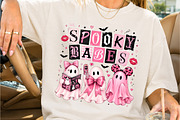Coquette Pink Ghost Halloween PNG, a Seasonal Illustration by Creative Art (Thumbnail 2 of 3)