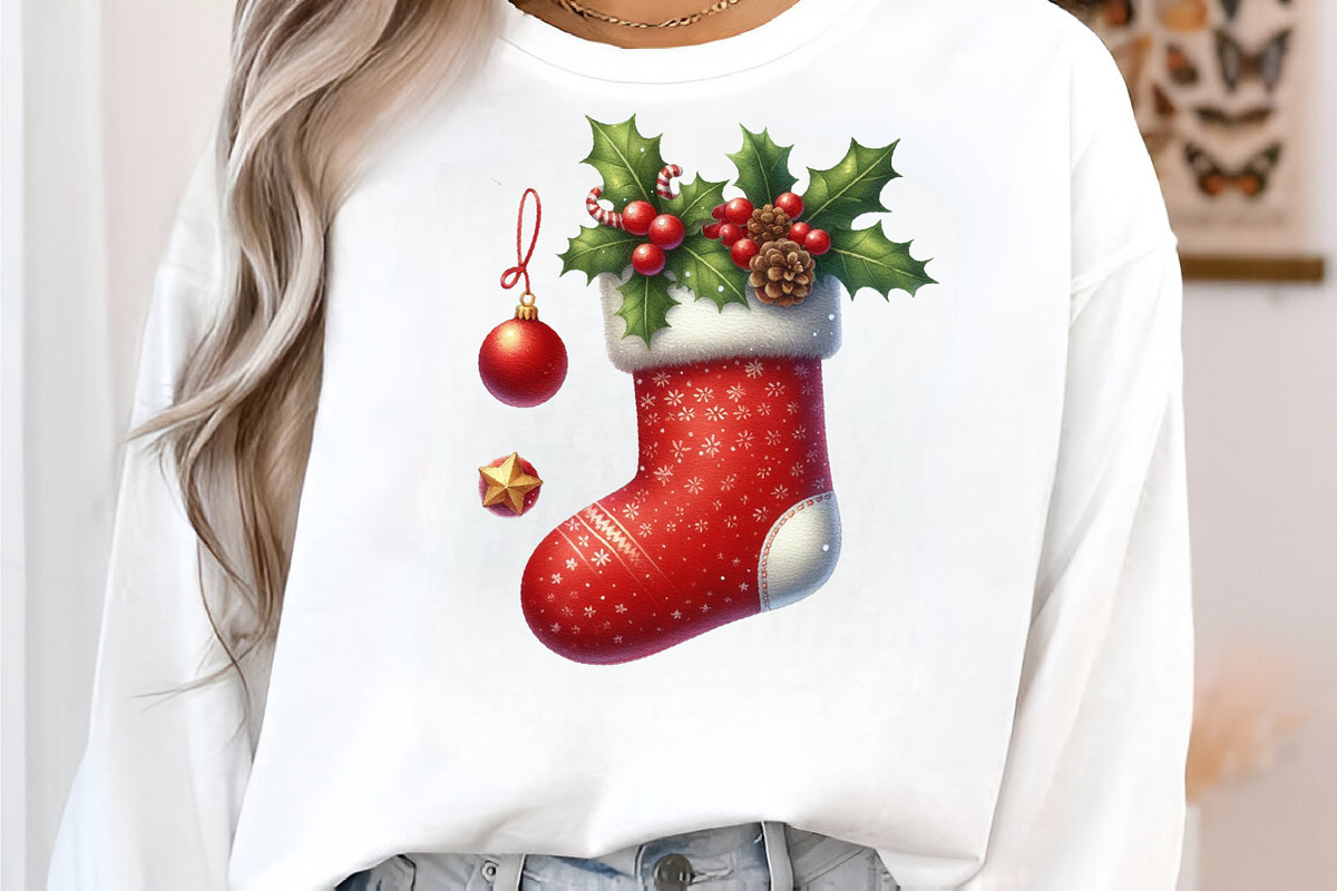 Christmas Stockings Clipart Bundle, an Illustration by SinaCreation (Photo 5 of 7)