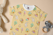 Bunny Easterland – Watercolor Easter, an Animal Illustration by CreativeValuation (Thumbnail 9 of 11)