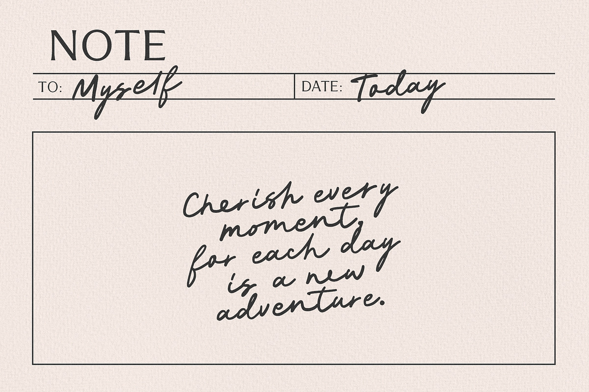 Jasmine And Rose script, a Handwritten Font by supfonts (Photo 3 of 10)