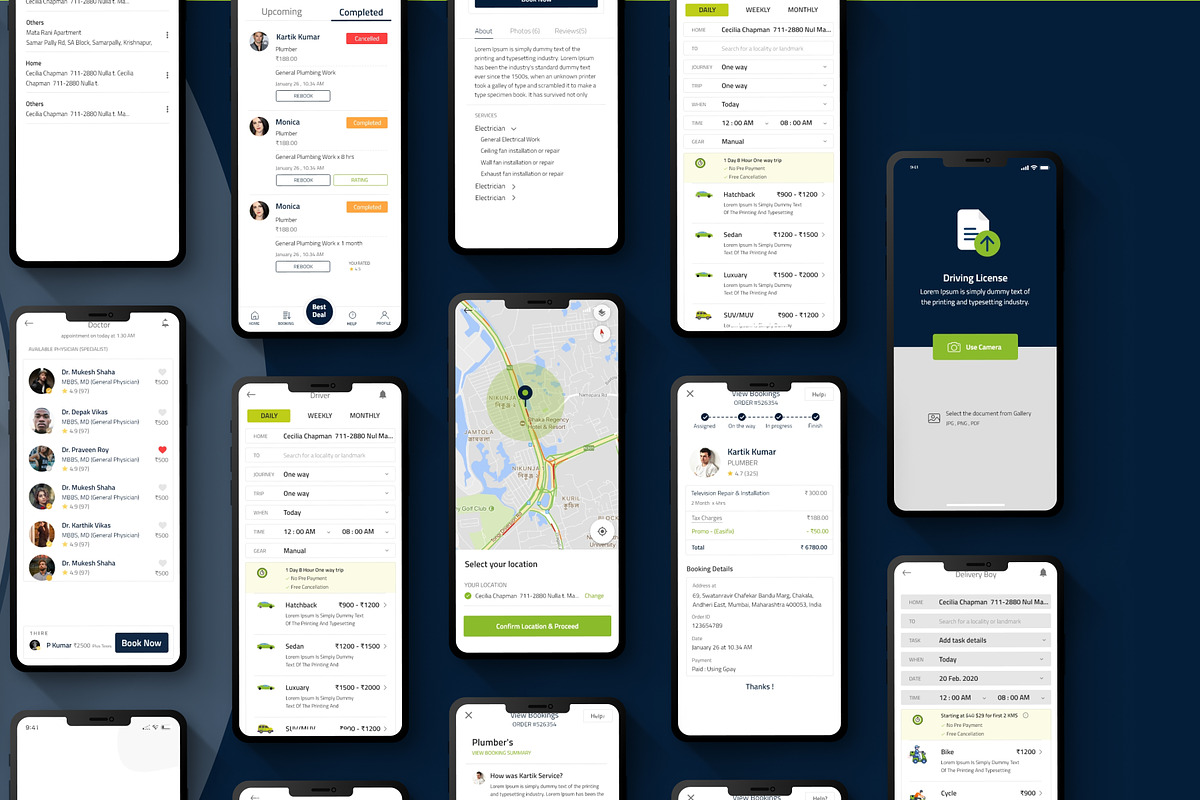 Home Service App || On-demand, an App Template by Istiak Ahmed (Photo 4 of 7)