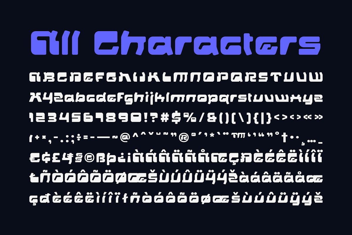 CS Dylan – Futuristic Font, a Sans Serif Font by Craft Supply Co. (Photo 8 of 8)