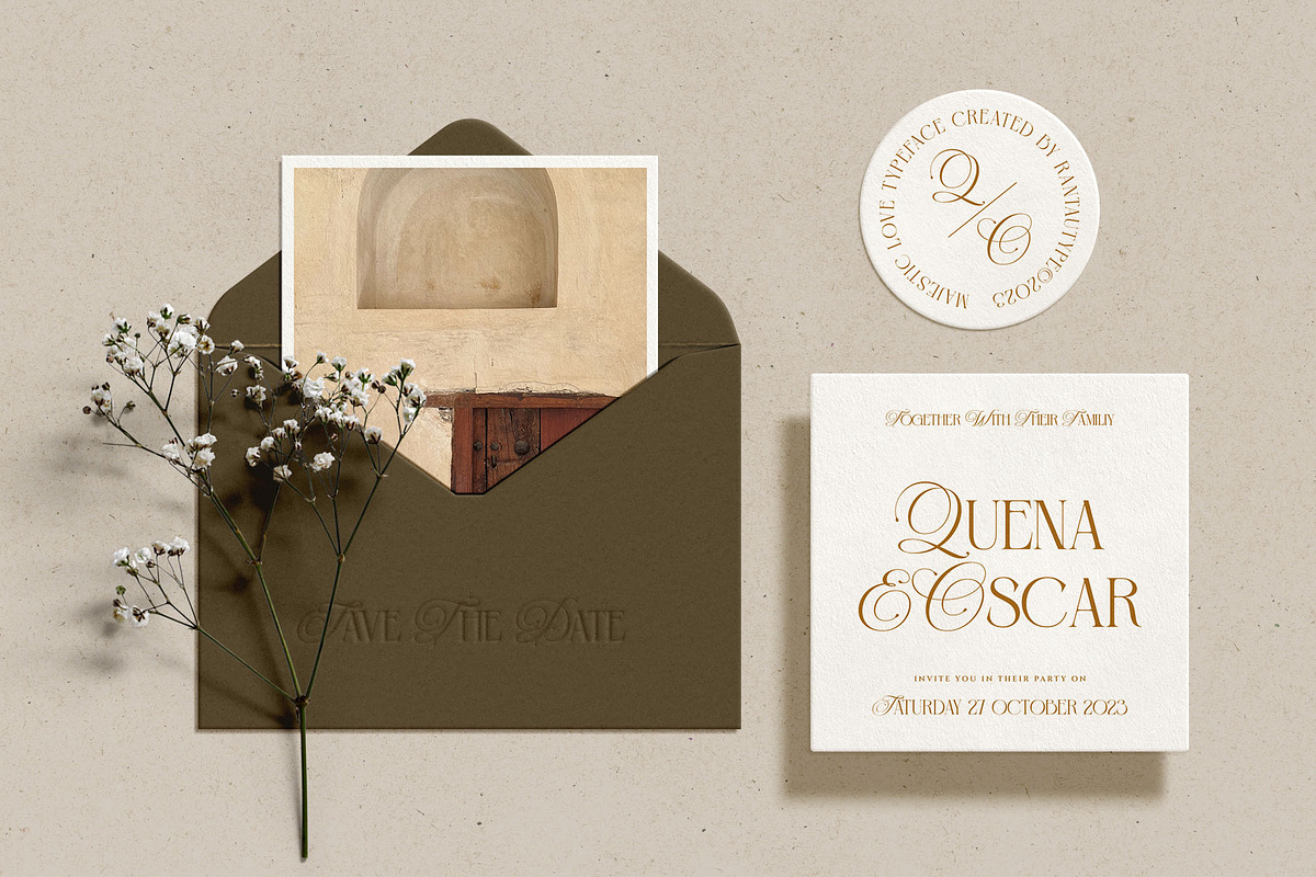 Majestic Love Beautiful Serif Font, a Serif Font by RantautypeStudio (Photo 11 of 17)