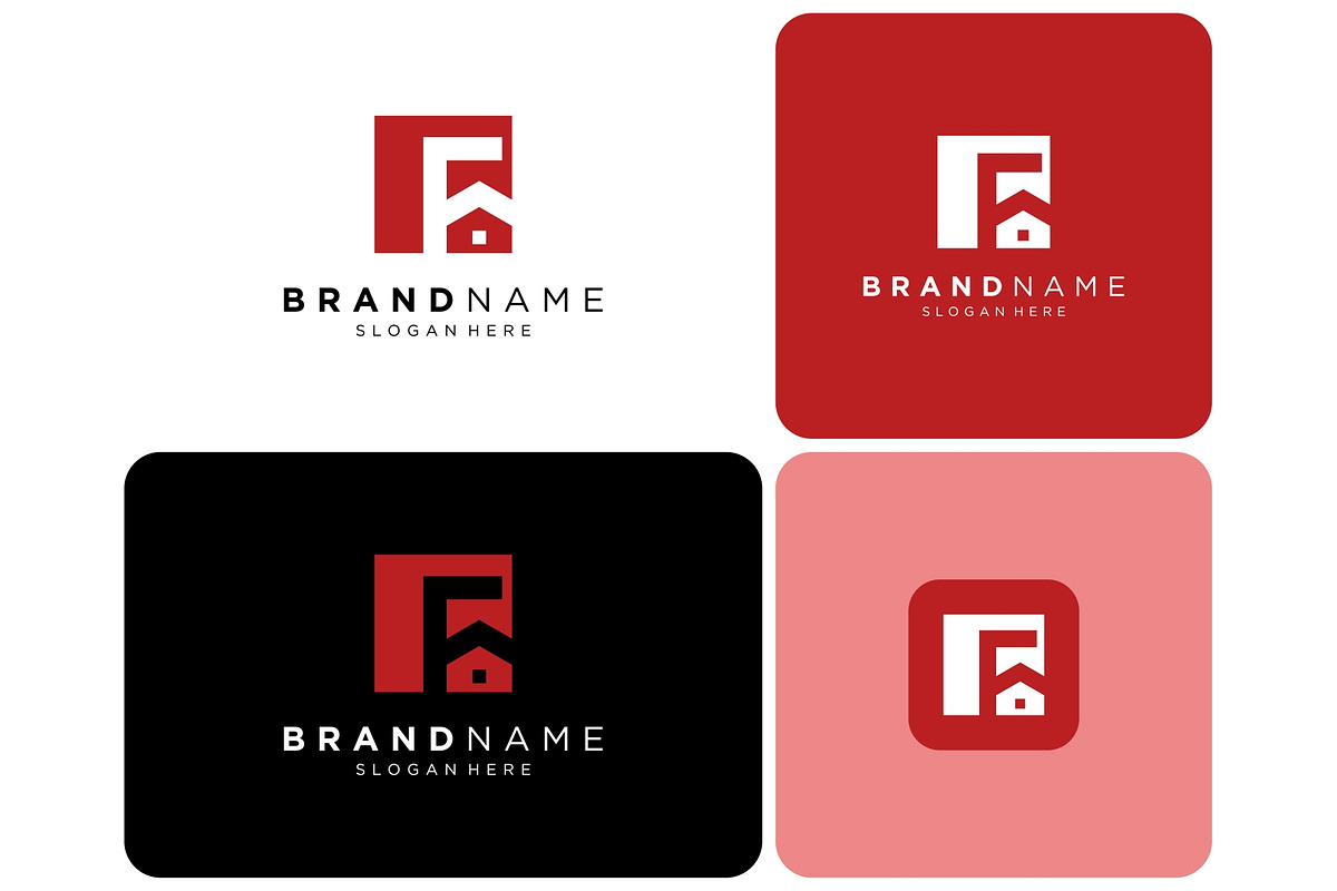 Letter F Home Logo, a Branding & Logo Template by ika trisiana (Photo 2 of 2)