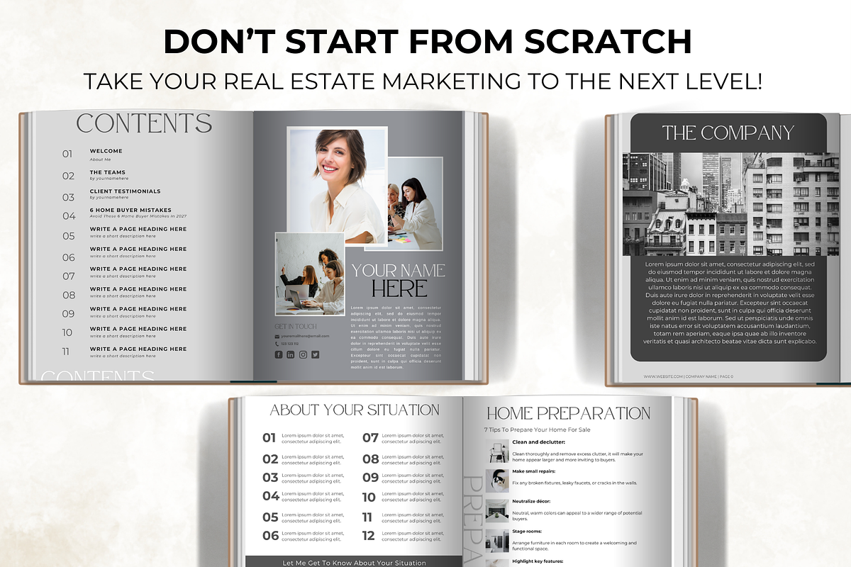 Editable Seller Guide Canva Template, a Marketing Template by Digital By Nikoleta (Photo 4 of 11)