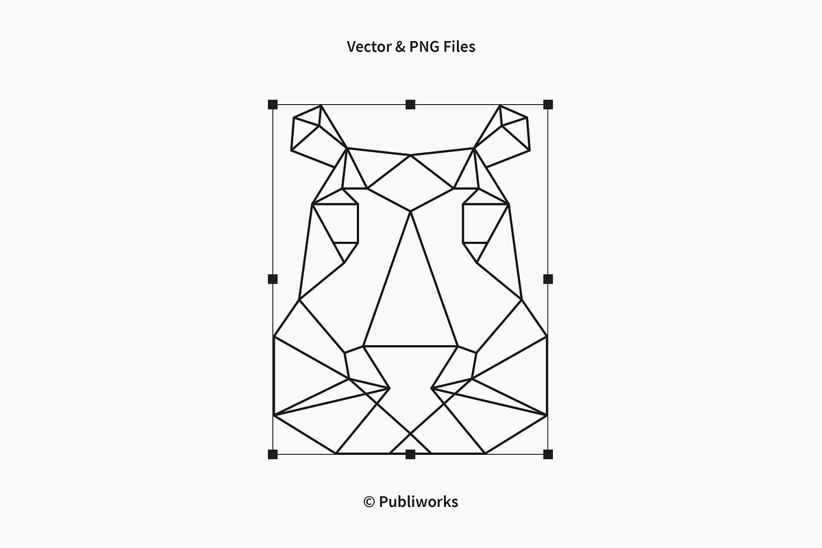 Geometric Vector Animals, an Animal Illustration by Publiworks (Photo 4 of 6)