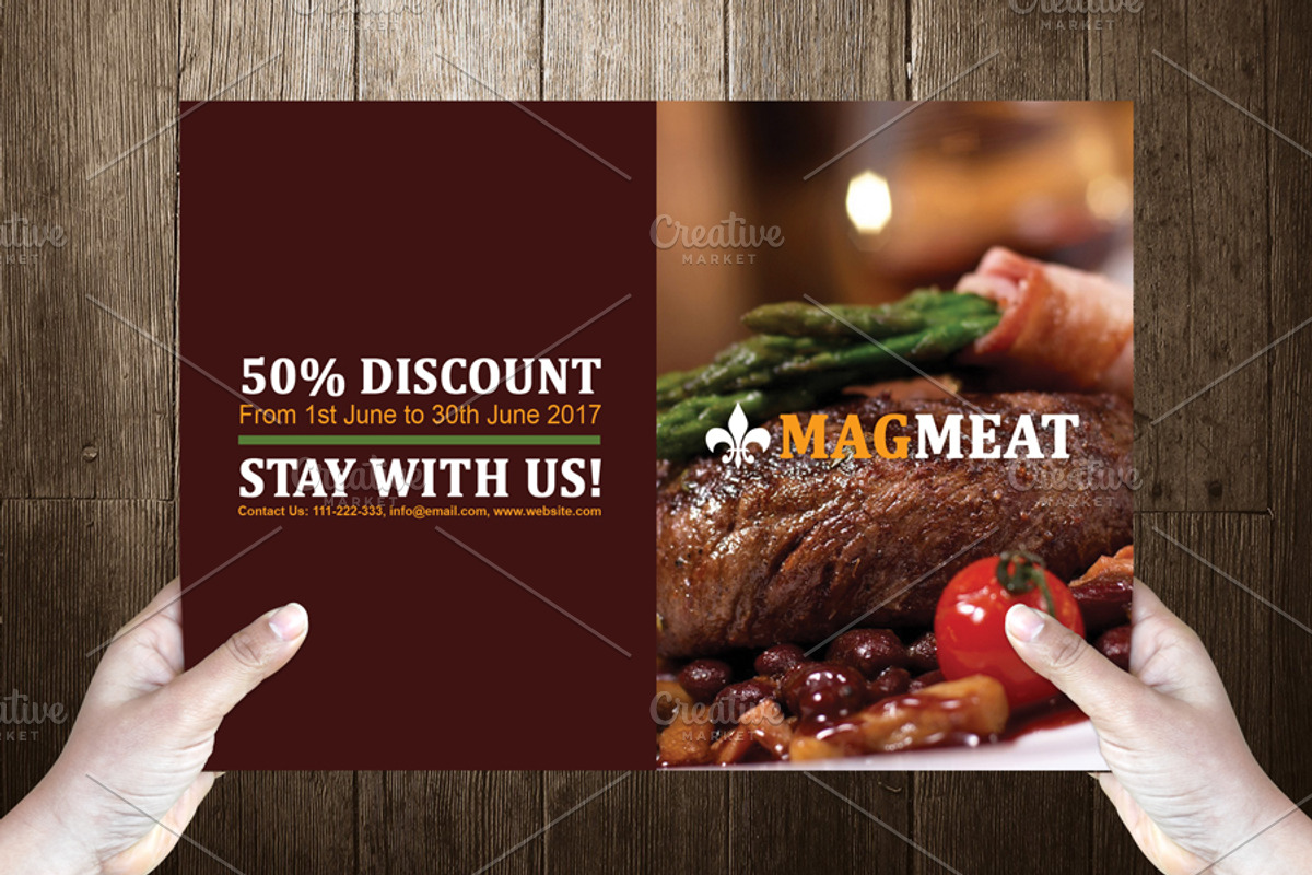 Matopi Post Card Template Design, a Card Template by Dueza.Com