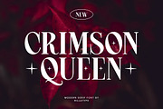 Crimson Queen - Modern Serif, a Serif Font by Rillatype (Thumbnail 1 of 9)