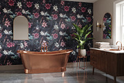Dark Blooms - Seamless Patterns, a Pattern Graphic by texvogue (Thumbnail 5 of 10)