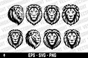 Lion head mascot, an Animal Illustration by Vectorhight (Thumbnail 1 of 5)