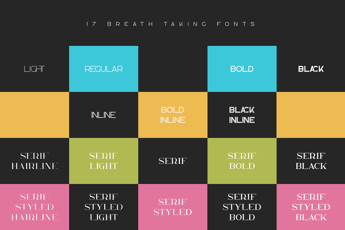 Kavo Font Bundle 17in1 + 24 logos, a Serif Font by VP Fonts (Photo 2 of 23)
