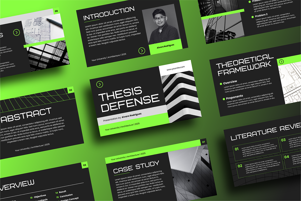 Thesis Defense Presentation, a Presentation Template by ArbaStudio (Photo 1 of 5)