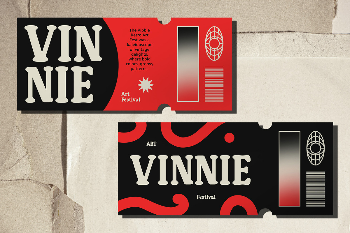 CS Chucky – Retro Font, a Serif Font by Craft Supply Co. (Photo 7 of 8)