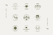 Vintage Badges vol 3, a Branding & Logo Template by blauananas (Thumbnail 3 of 9)