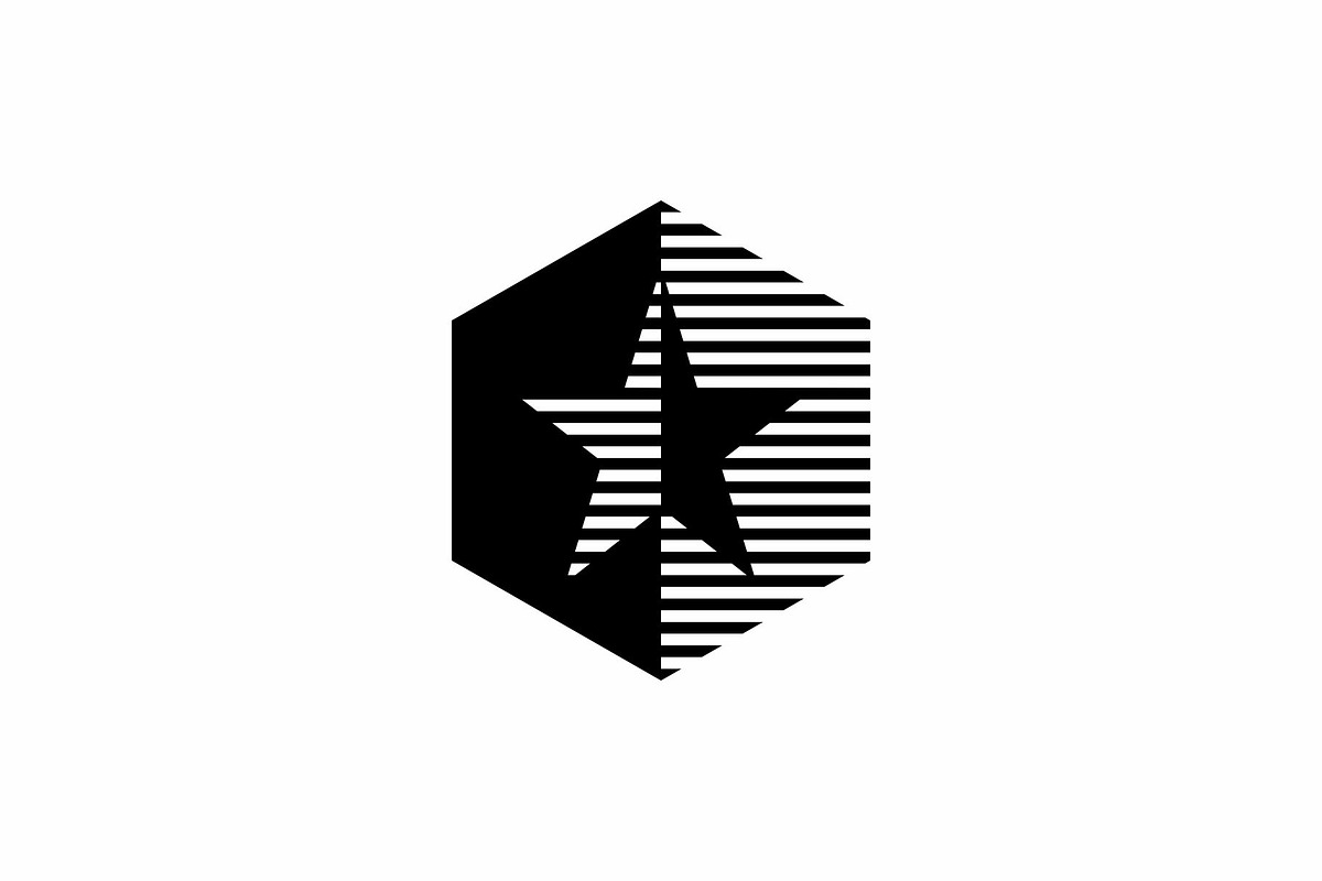 Hexagon Star Logo, a Branding & Logo Template by Buqancreative (Photo 1 of 4)