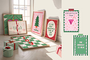 Fun Quirky Christmas Posters, a Background Graphic by Essentially Nomadic (Thumbnail 8 of 12)