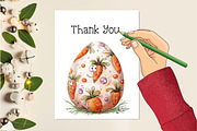 Watercolor Easter Cute Eggs Clipart, an Illustration by Creative Art (Thumbnail 6 of 7)