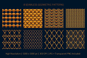 Celestial Gold: Arabic Patterns Kit, a Pattern Graphic by FineArt (Thumbnail 2 of 5)