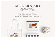 Watercolor Abstract Geometric Shapes, an Illustration by Momo Studio (Thumbnail 6 of 6)