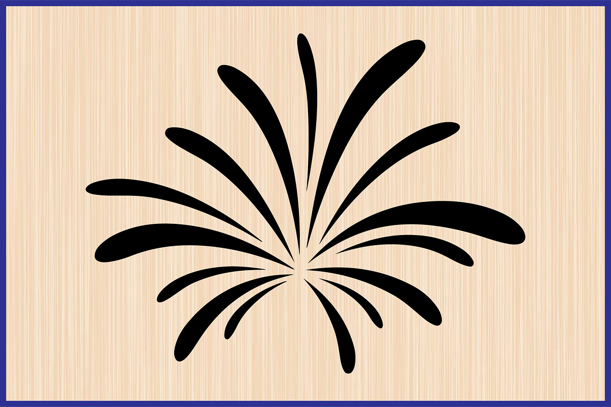 12 Festive Firework Burst Silhouette, a Decorative Illustration by Artivon (Photo 3 of 4)