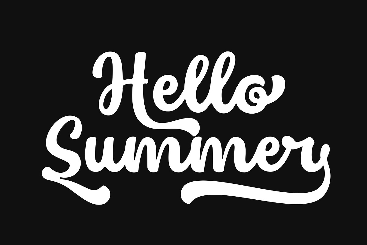Winter - Rounded Script Font, a Script Font by HRDR (Photo 8 of 11)