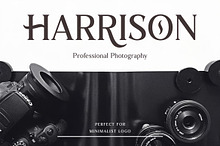 Harrison Serif Font
