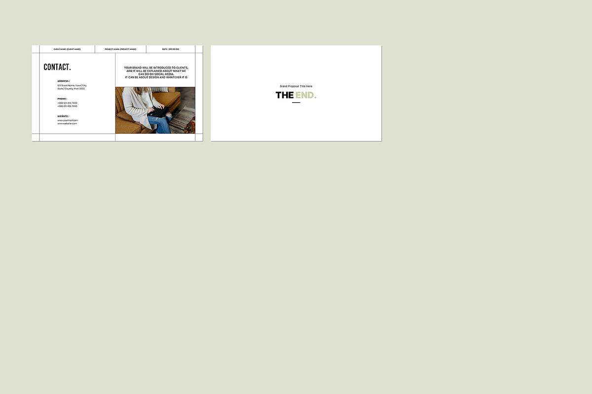 Brand Proposal Template, a Presentation Template by CreativeSlides (Photo 7 of 8)