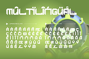 Vandroit - Techno Display Font, a Sans Serif Font by Dhabee (Thumbnail 5 of 5)
