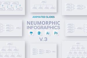 Neumorphic Presentation Template, a Presentation Template by Infographics project