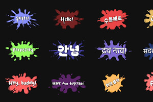 Splats Titles for DaVinci Resolve, a Templates & Theme by 2dfx