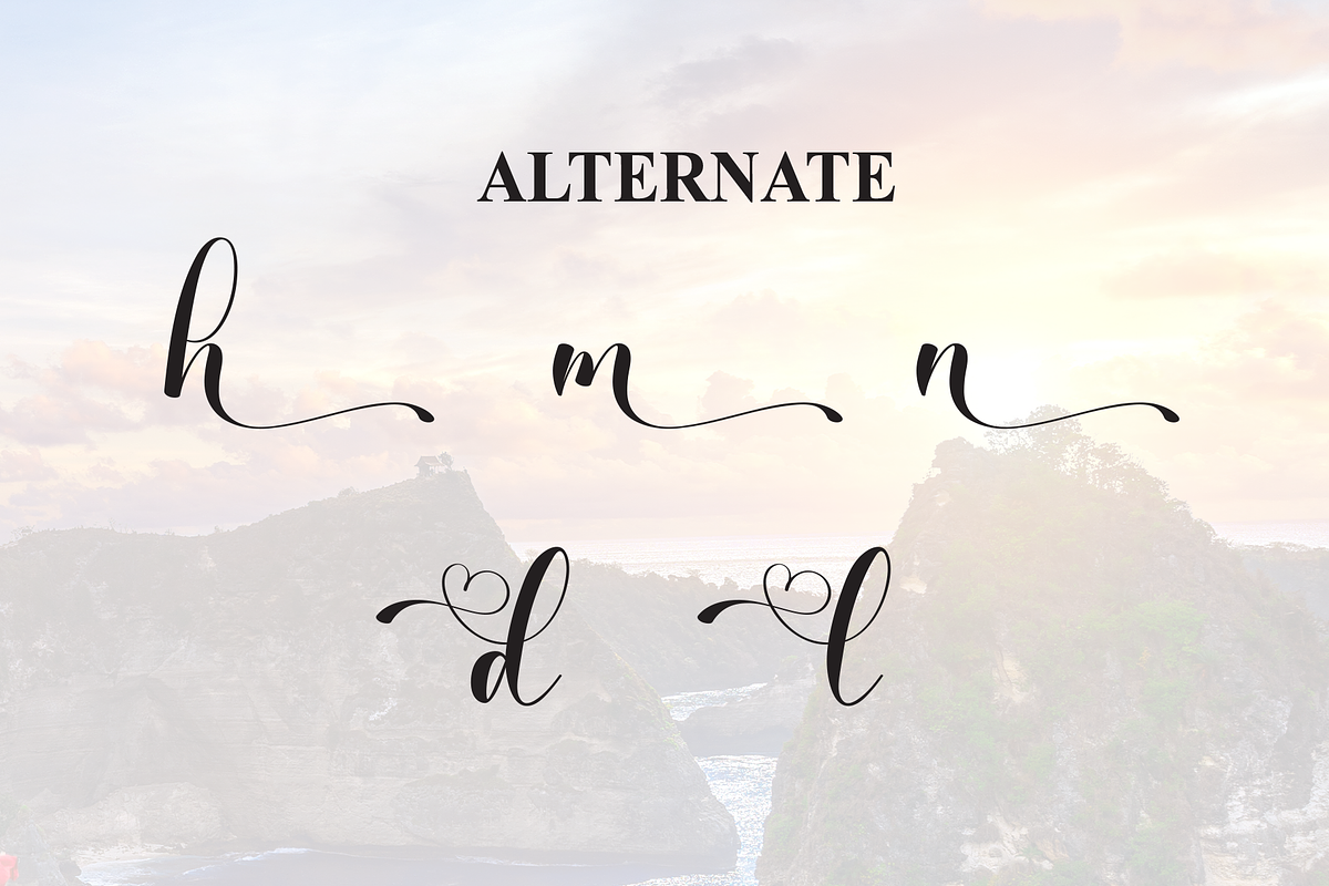 Wonderful | Script Font, a Handwritten Font by Scratchones (Photo 8 of 9)
