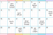 Digital Planner Font, a Sans Serif Font by Lollipop Hand Drawn (Thumbnail 5 of 8)