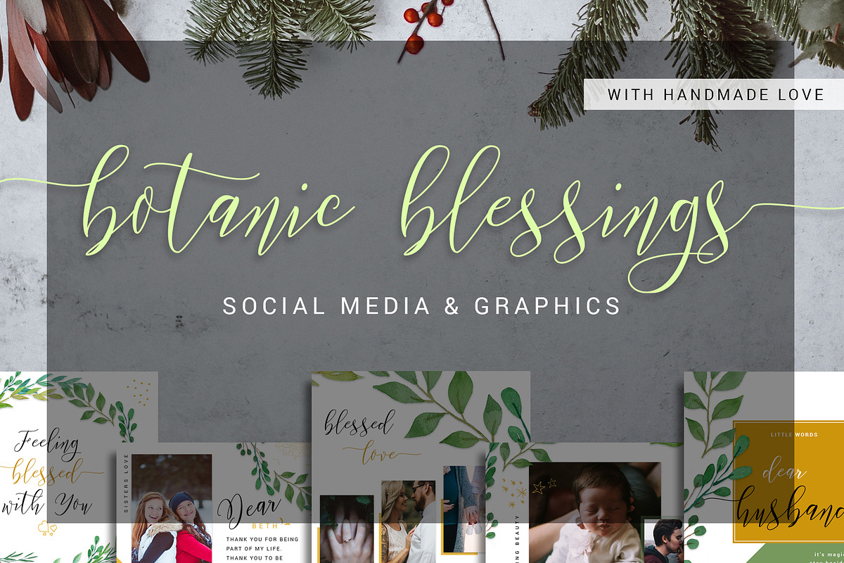 ENTIRE SHOP Social Media Bundle, a Social Media Template by Typography Prime (Photo 8 of 10)