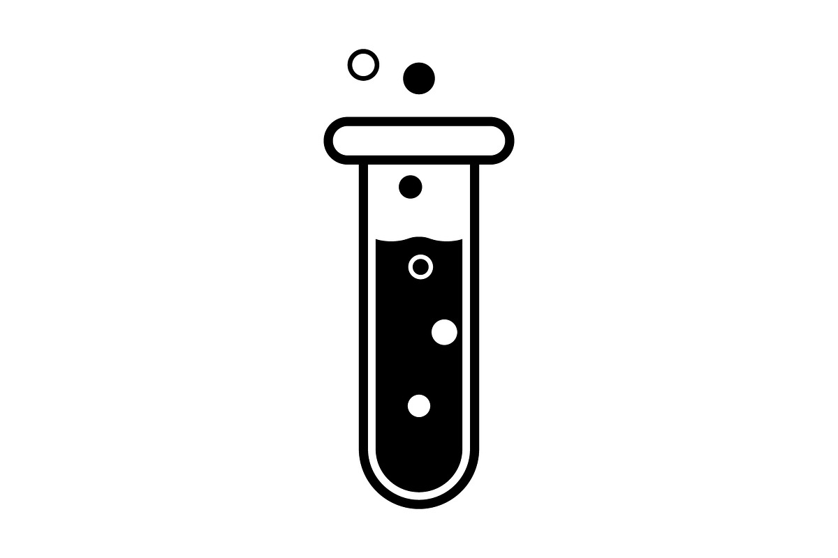 Chemistry icon design template
